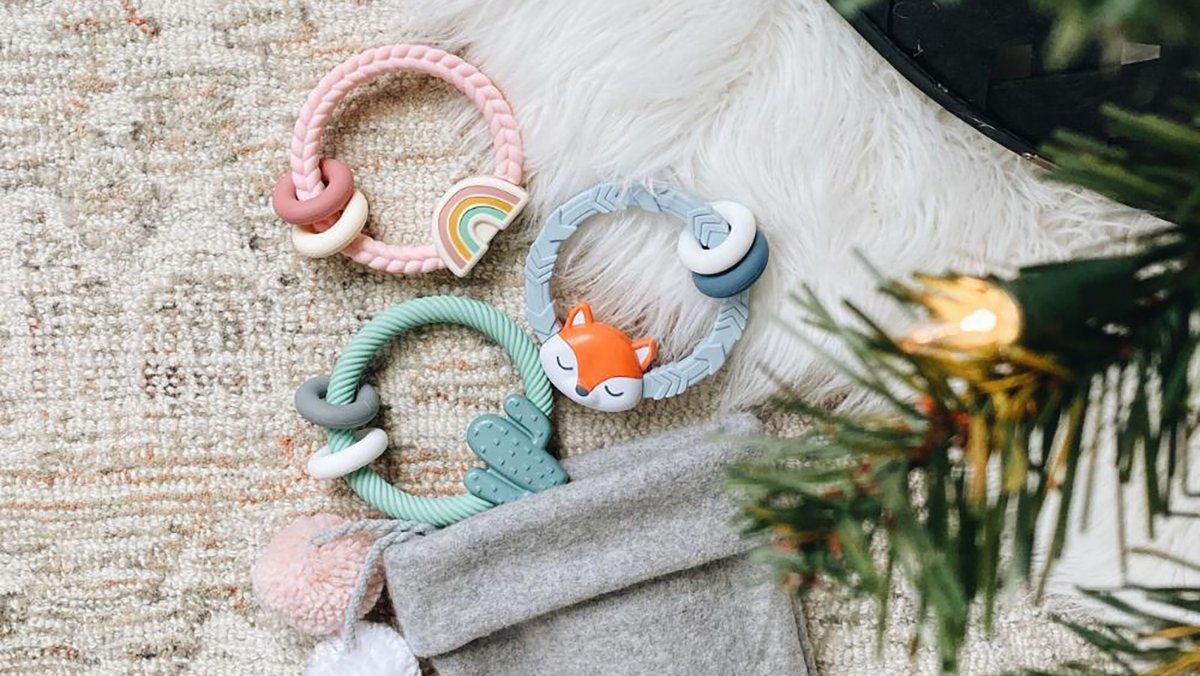 Silicone Baby Teethers, Rings & Toys - BPA Free