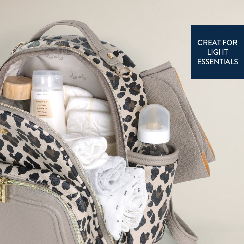 Itzy Ritzy Leopard Itzy Mini Diaper deals Bag