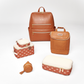 Itzy Ritzy Eras Backpack™ Diaper Bag - Cognac