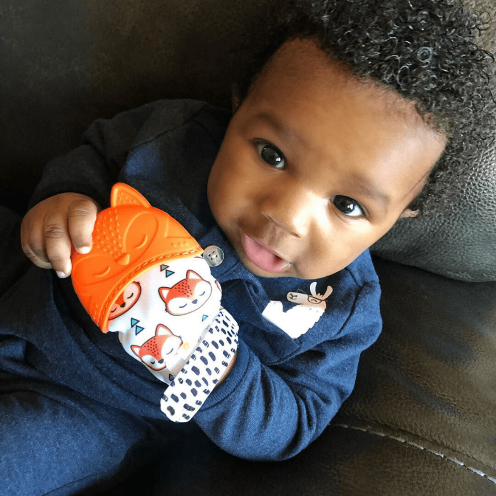 Itzy Mitt™ Teething Mitts Teething Mitt ItzyRitzy - Fox