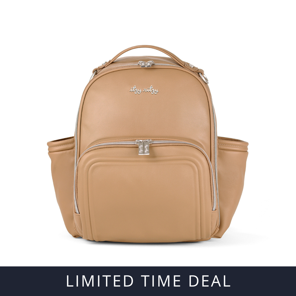 Itzy Mini Plus ™ Diaper Bag Diaper Bag ItzyRitzy Chai - Limited time deal