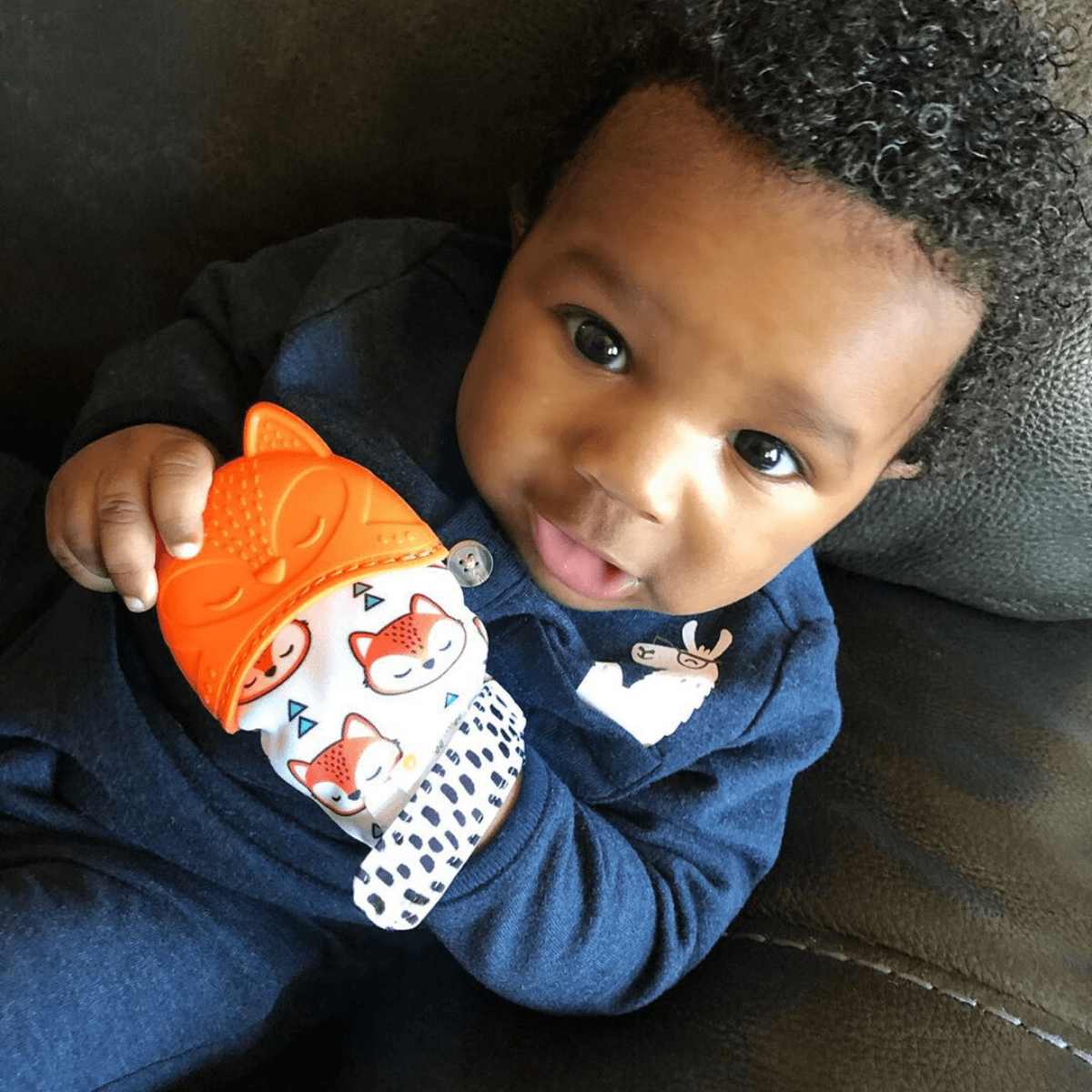 Itzy Mitt™ Teething Mitts Teething Mitt ItzyRitzy Fox Mitt