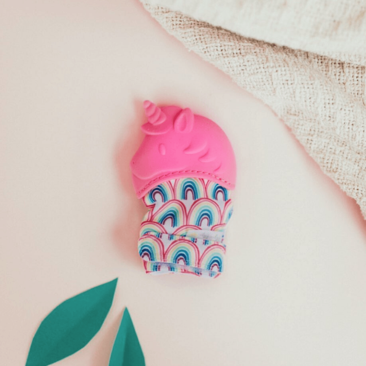 Itzy Mitt™ Teething Mitts Teething Mitt ItzyRitzy Unicorn Mitt