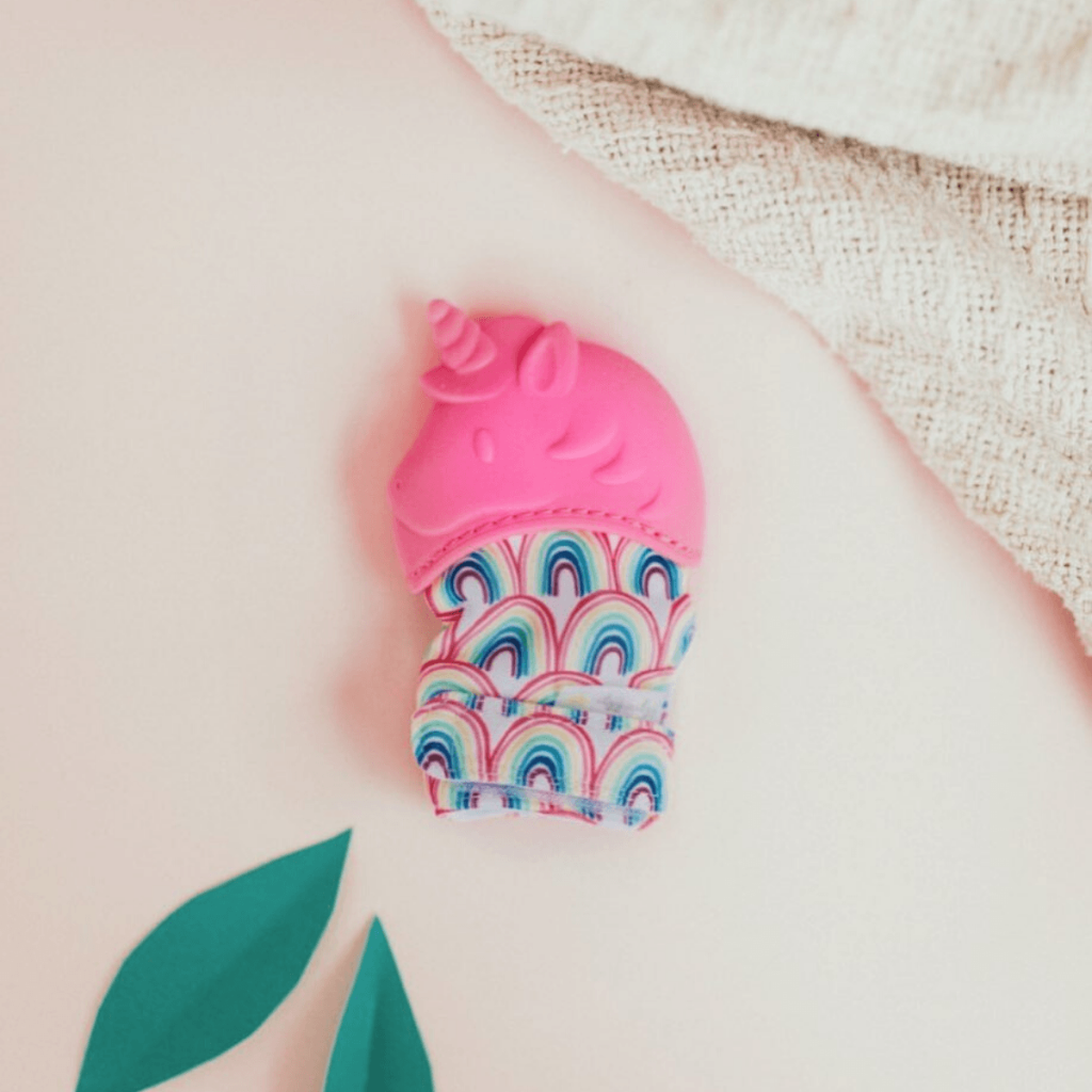 Itzy Mitt™ Teething Mitts Teething Mitt ItzyRitzy Unicorn