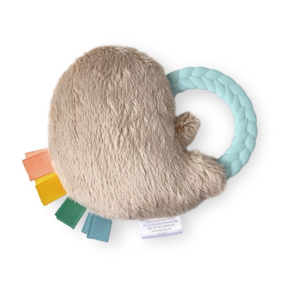 Cyber Ritzy Rattle Pal™ Plush Rattle with Teether Toys, Gyms & Tummy Time Itzy Ritzy® 