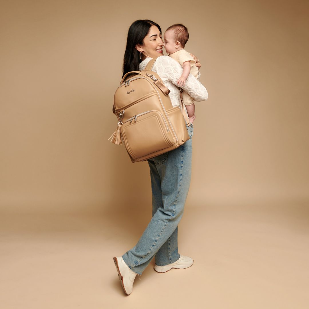 Boss Plus™ Large Diaper Bag Backpack Chai