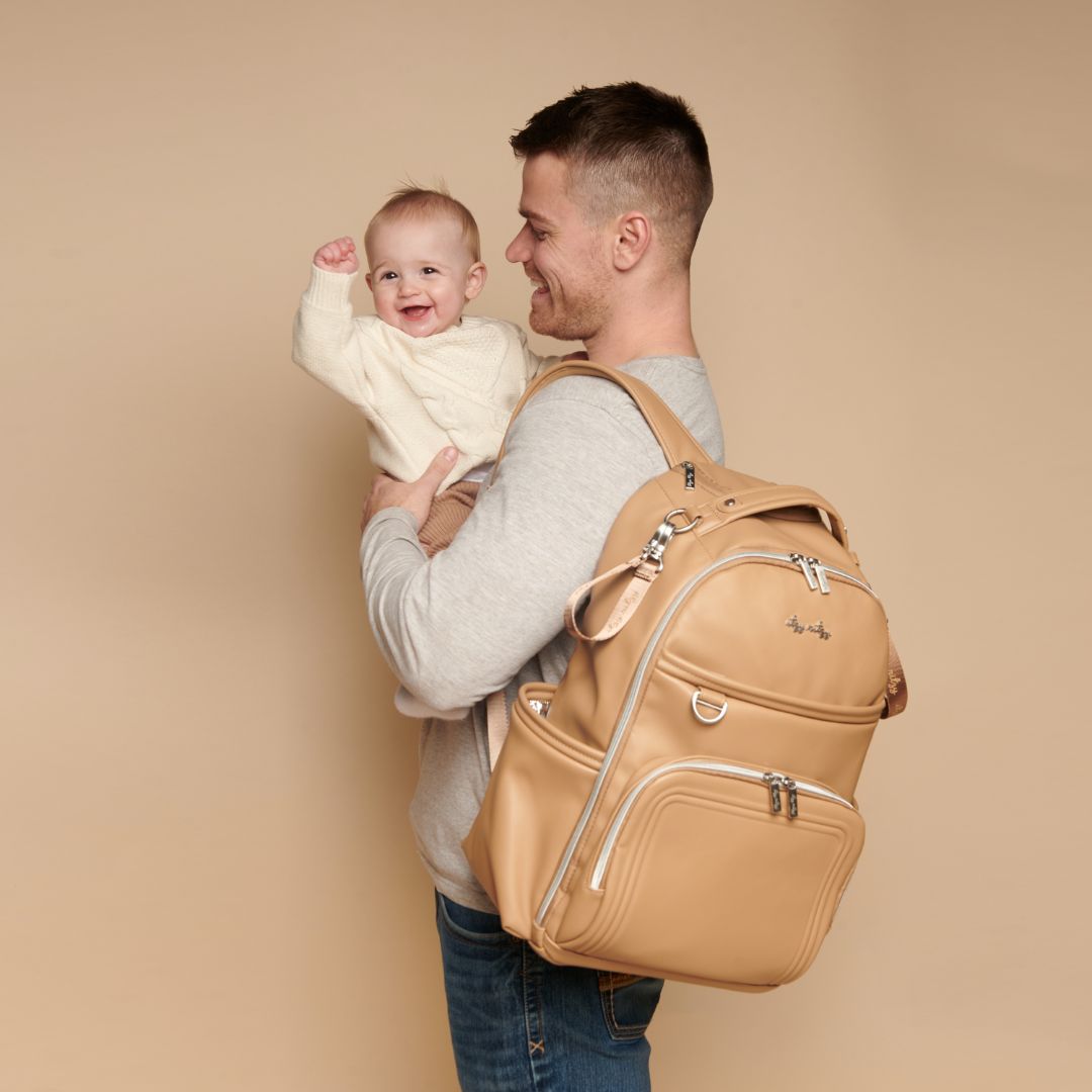 Boss Plus™ Large Diaper Bag Backpack Chai