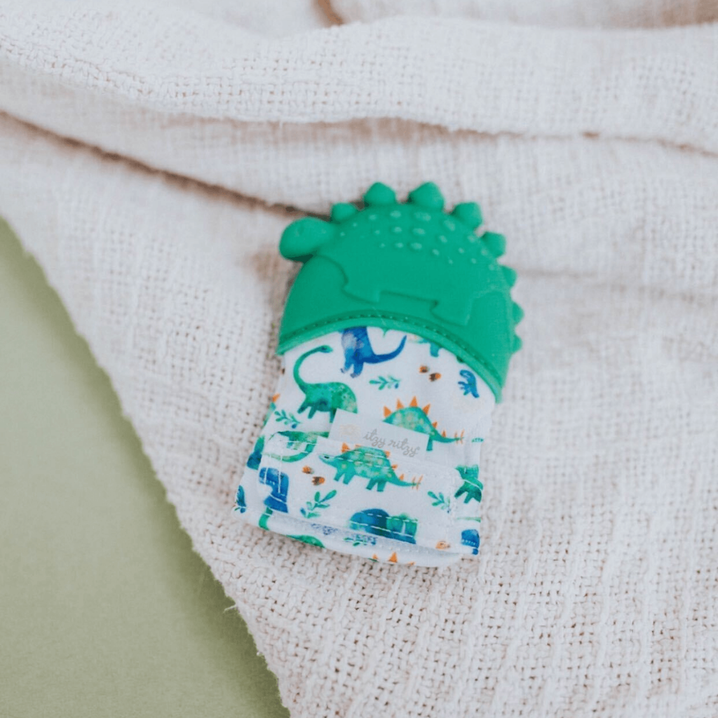 Itzy Mitt™ Teething Mitts Teething Mitt ItzyRitzy Dino