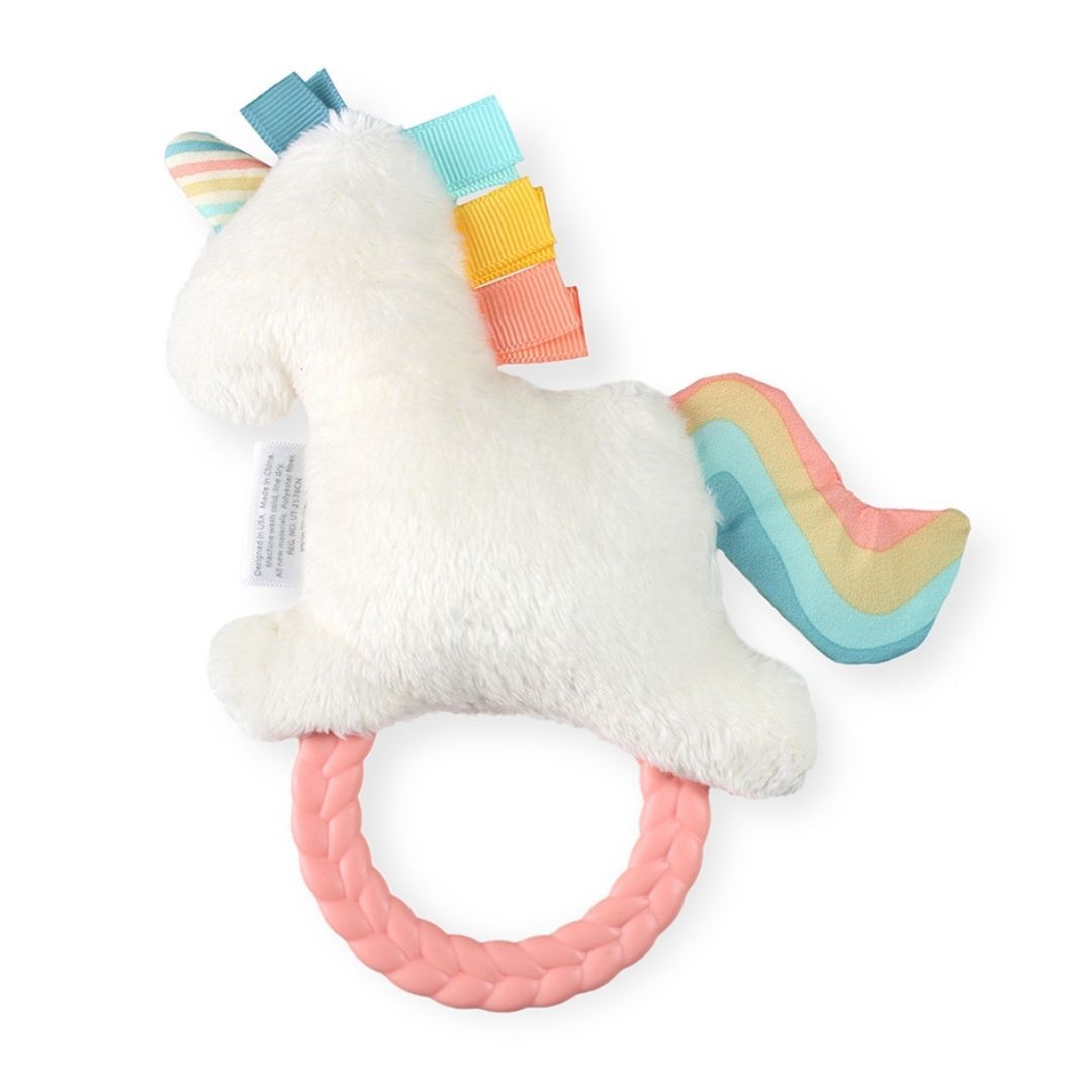 Cyber Ritzy Rattle Pal™ Plush Rattle with Teether Toys, Gyms & Tummy Time Itzy Ritzy® 