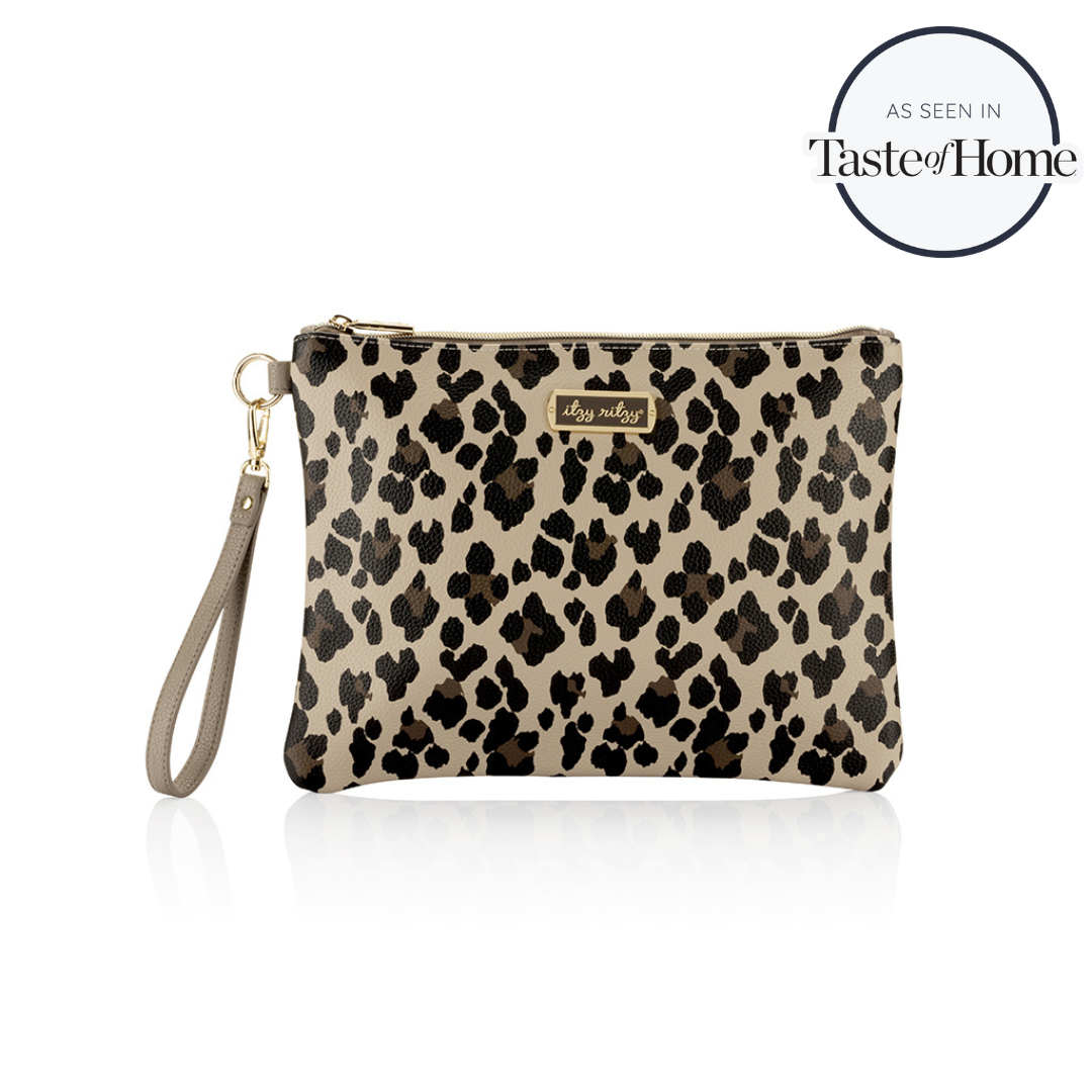 Boss Changing Clutch™ Diaper Bag Accessory Itzy Ritzy Leopard 