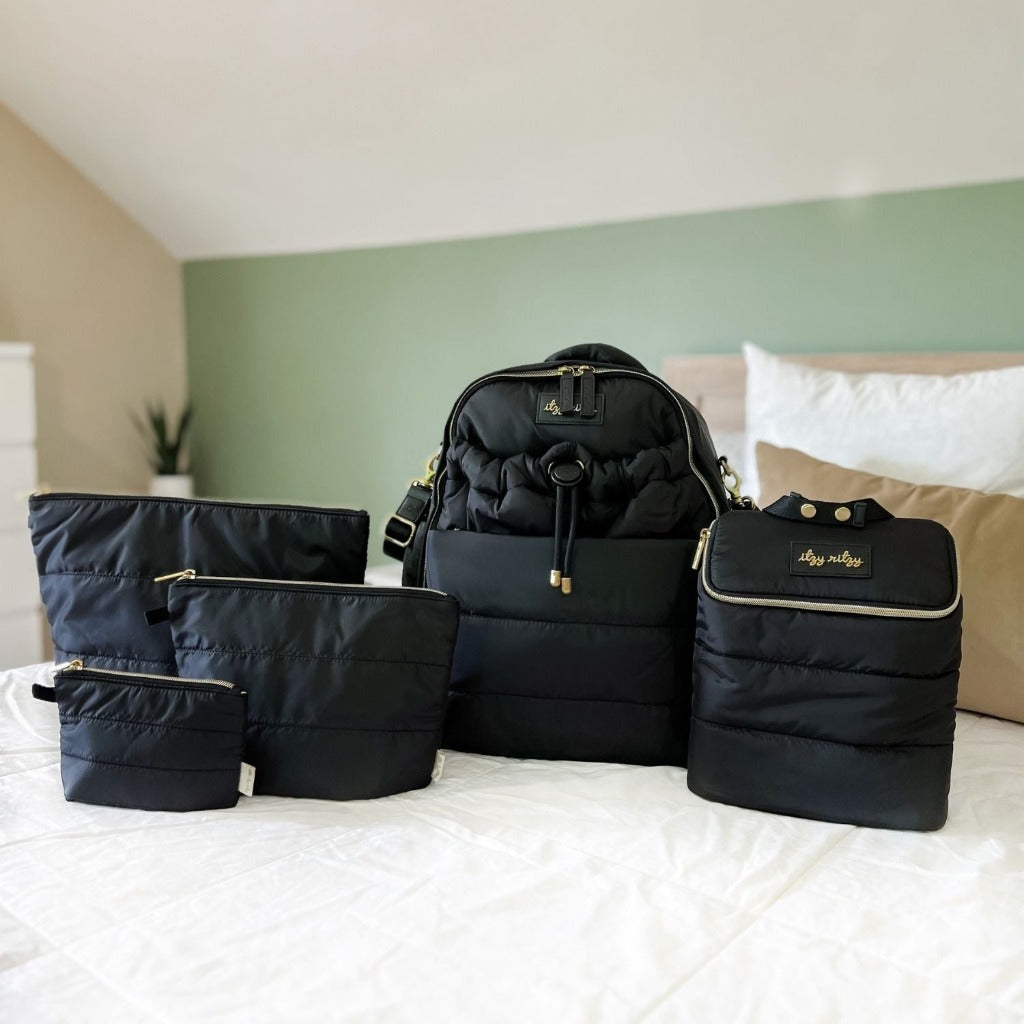 Pack Like A Dream™ Packing Cubes Storage Itzy Ritzy Midnight Black