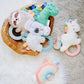 Cyber Ritzy Rattle Pal™ Plush Rattle with Teether Toys, Gyms & Tummy Time Itzy Ritzy®