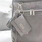 Itzy Mini Wallet™ Card Holder and Key Chain Charm Diaper Bag Accessory Itzy Ritzy Grayson