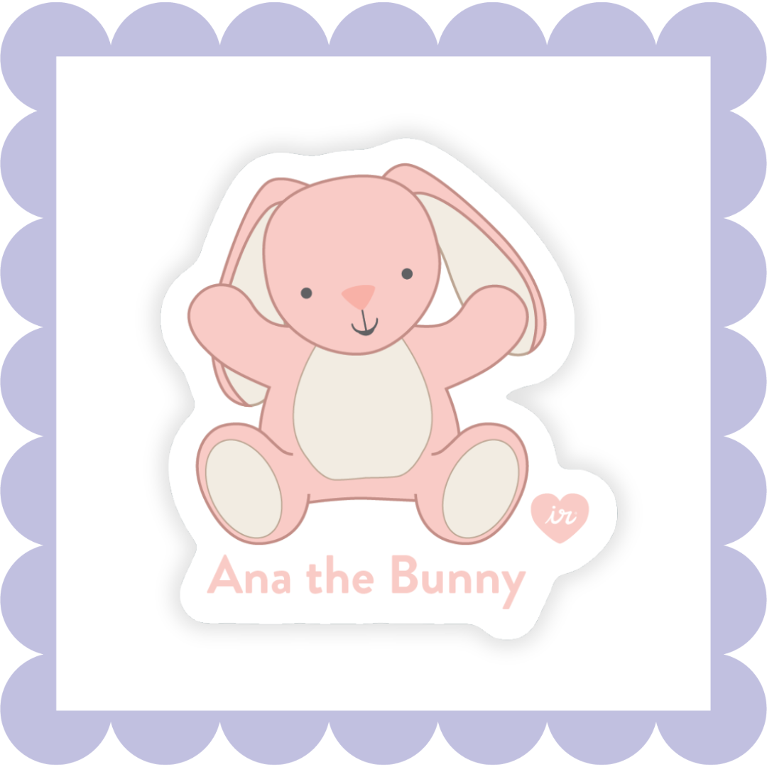 Ana the Bunny Sticker