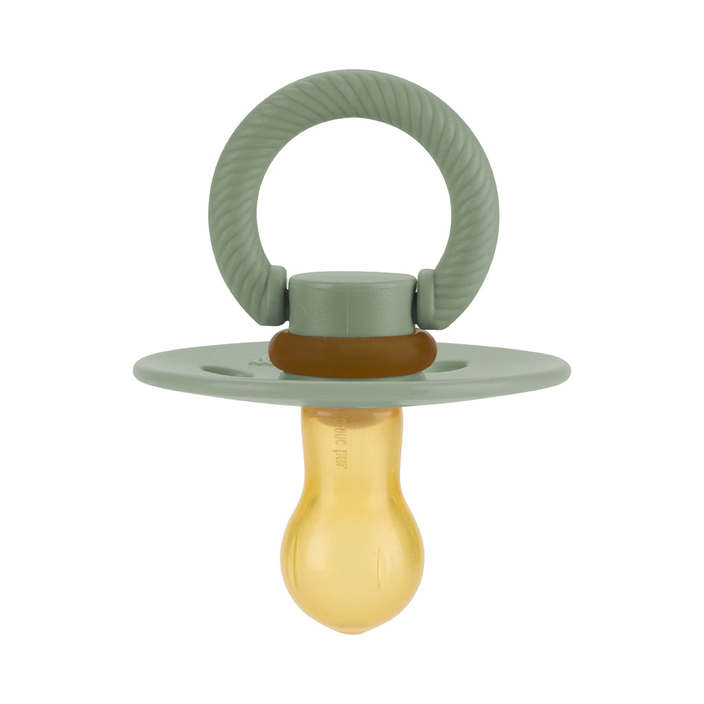 Itzy Soother™ Natural Rubber Pacifier - 0-6M  Succulent & Agave