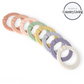 Bitzy Bespoke™ Ritzy Rings Linking Ring Set Toy Itzy Ritzy Pastel Rainbow