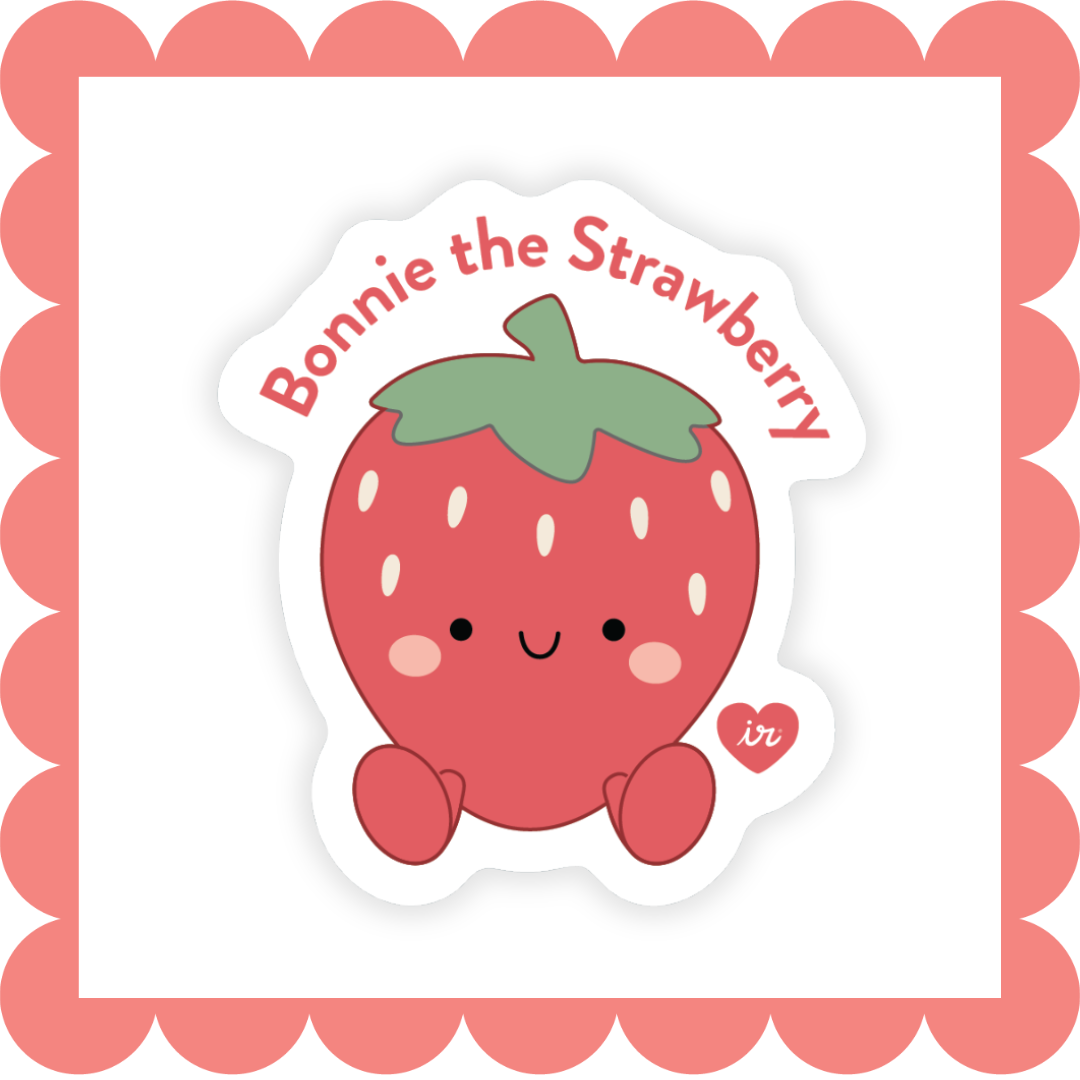 Bonnie the Strawberry Sticker