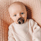 Itzy Soother™ Natural Rubber Pacifier - 0-6M Itzy Ritzy Caramel & Chocolate