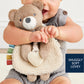 Itzy Lovey™ Plush and Teether Toy - Theo the Bear