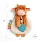 Itzy Lovey™ Plush and Teether Toy Wyatt the Highland Cow