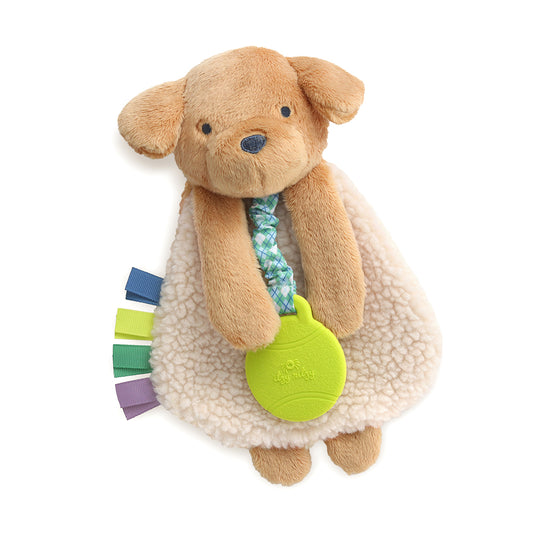 Itzy Lovey™ Plush and Teether Toy Trevor the Puppy