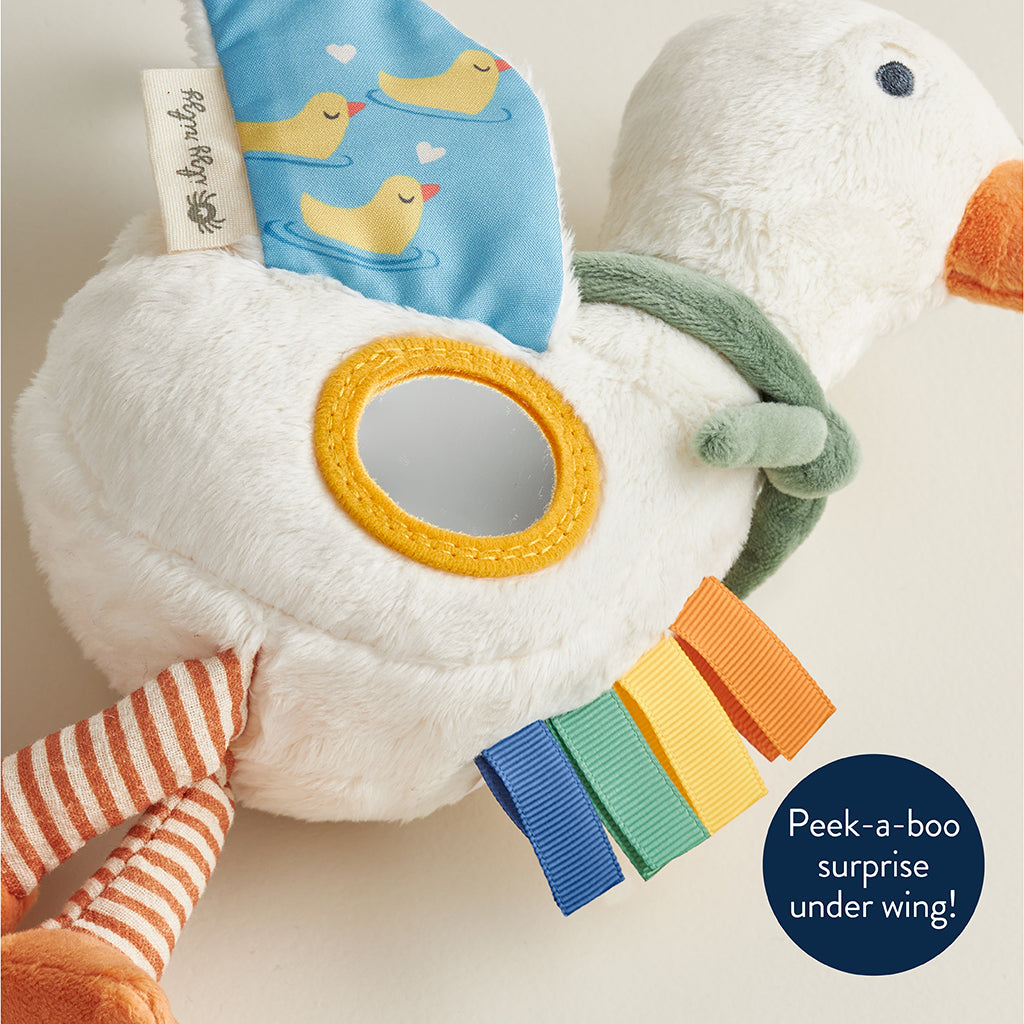 Bitzy Traveler™ Developmental Sensory Gracie the Goose