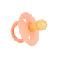 Itzy Soother™ Natural Rubber Pacifier - 0-6M Pacifiers & Loveys Itzy Ritzy Apricot & Terracotta