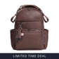 Boss Plus™ Large Diaper Bag Backpack Espresso