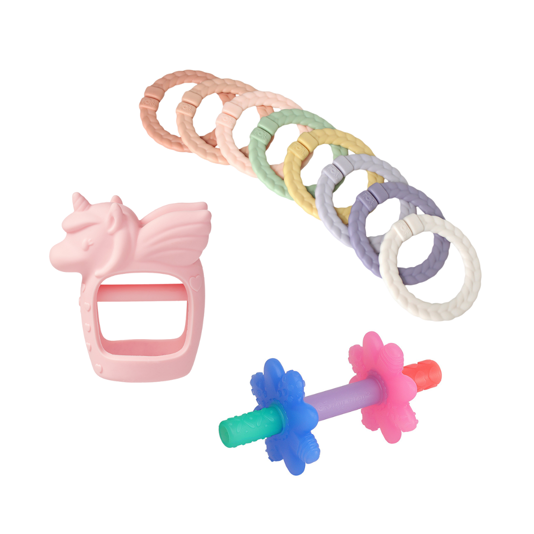 Sensory Grip Play Kit Pastel Rainbow