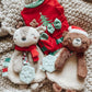 Holiday Itzy Lovey™ Plush and Teether Toy Toy Itzy Ritzy Cocoa the Bear