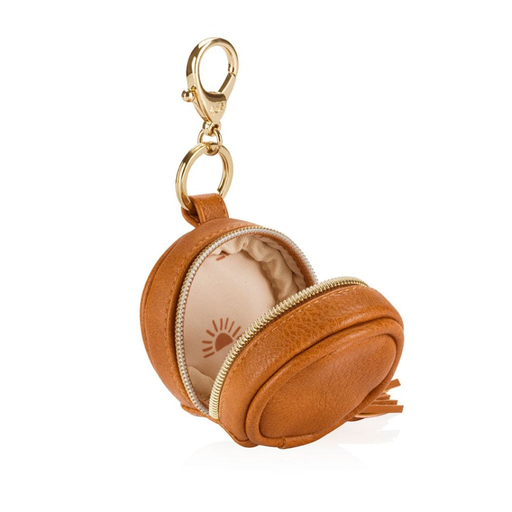 Diaper Bag Charm Pod Diaper Bag Accessory Itzy Ritzy Cognac