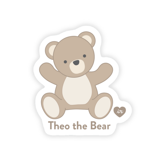 Theo the Bear Sticker