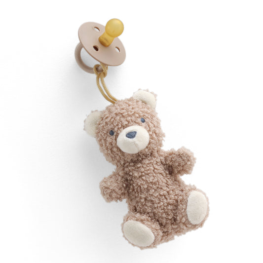 Bitzy Pal™ Natural Rubber Pacifier & Lovey Itzy Ritzy Bear