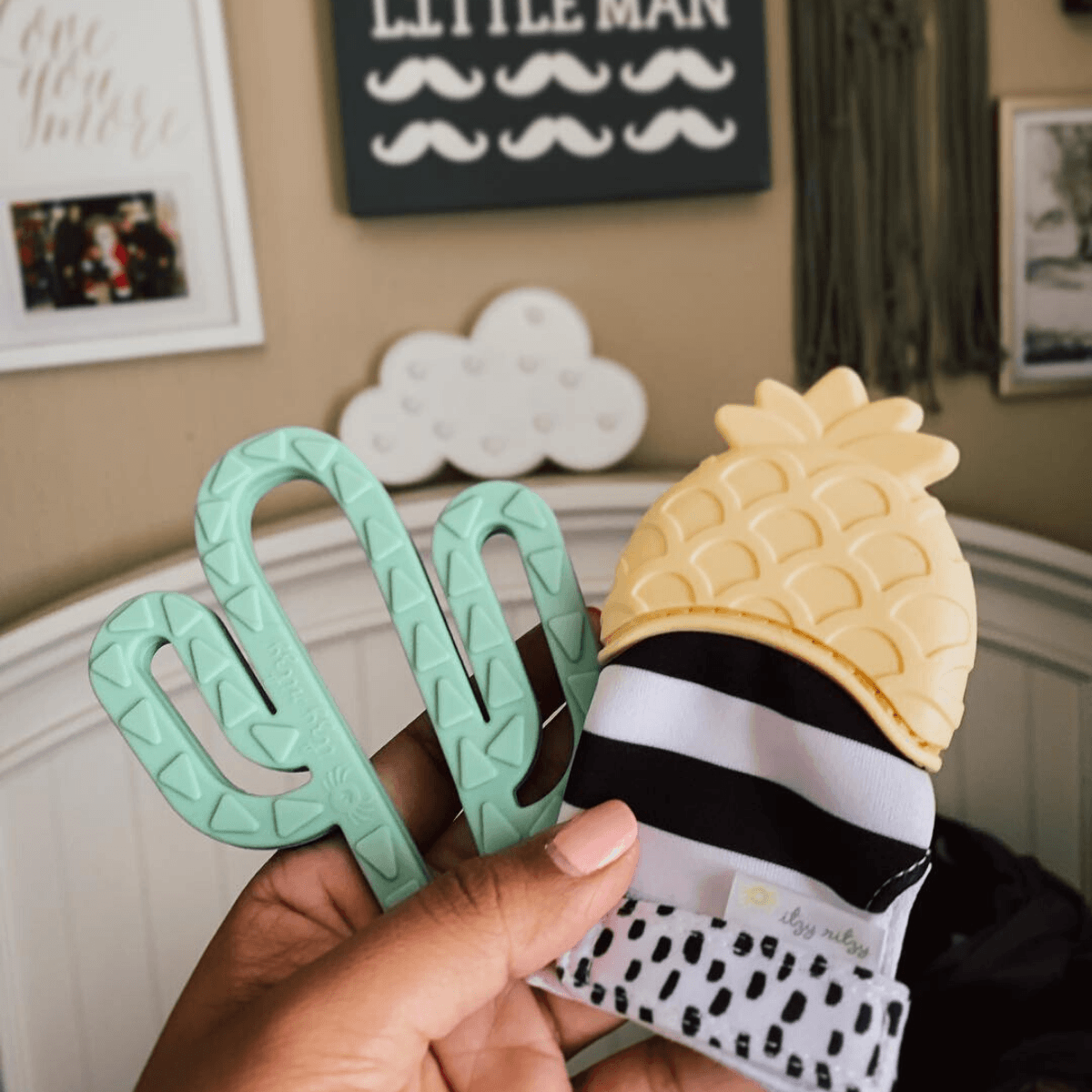 Itzy Mitt™ Teething Mitts Teething Mitt ItzyRitzy Pineapple Mitt