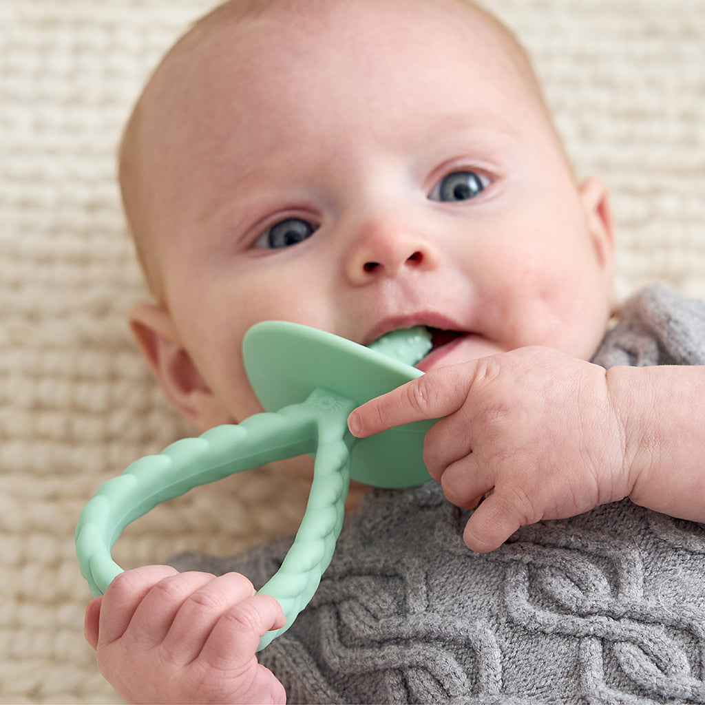 Itzy Pre-Feeding Teether Set Mint