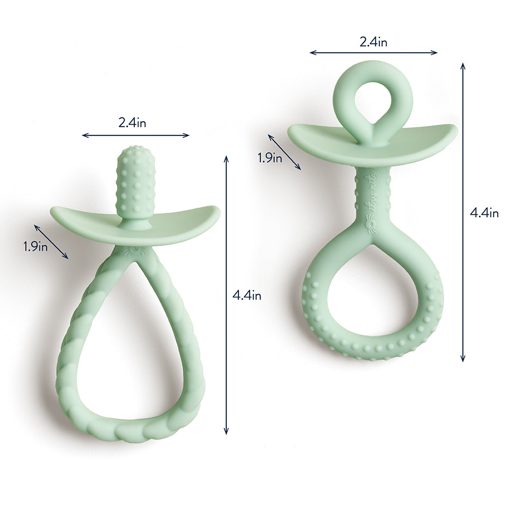 Itzy Pre-Feeding Teether Set Mint