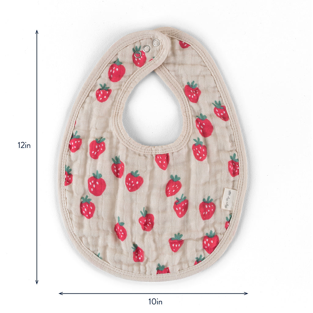 Itzy Bibs™ Strawberries & Cream