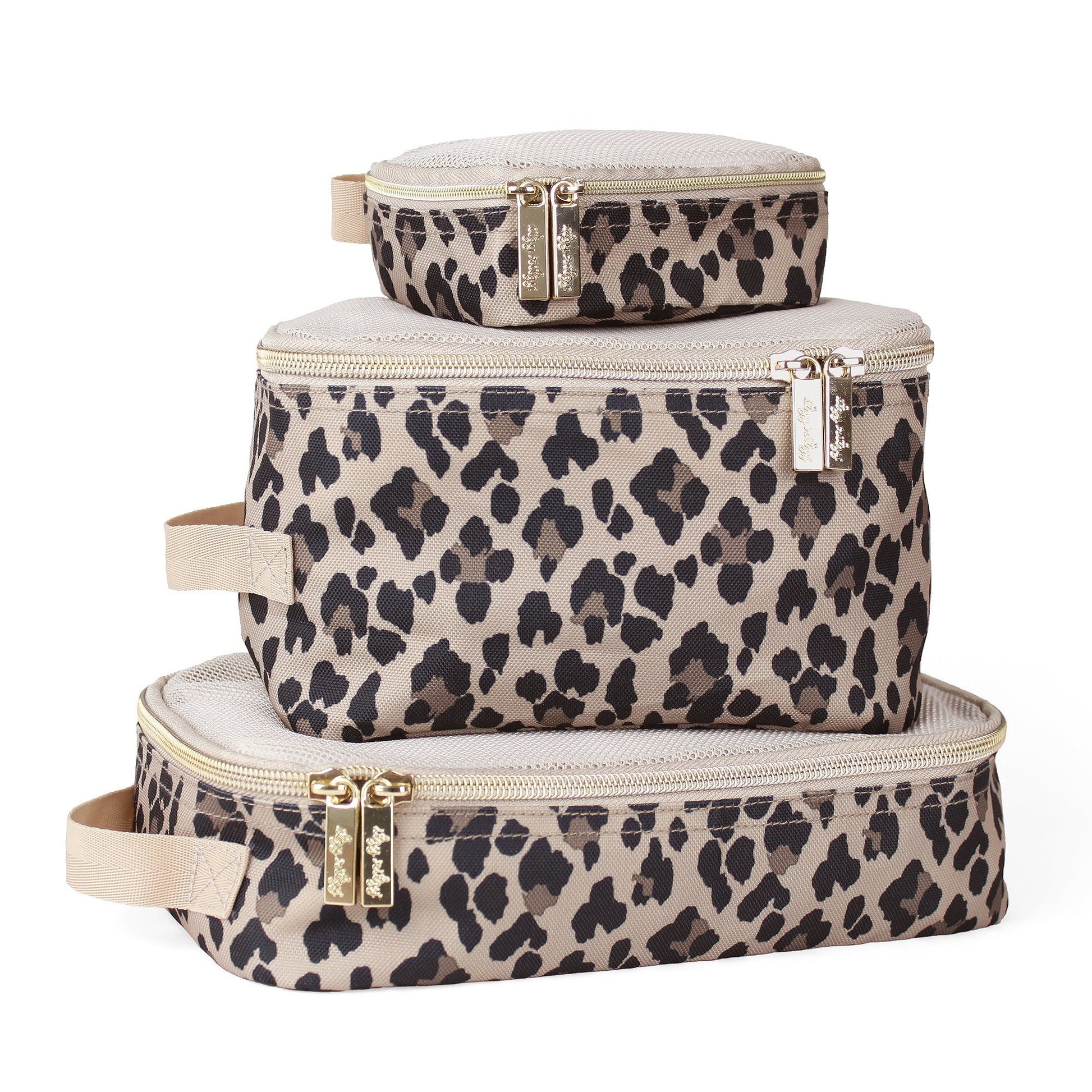 Pack Like A Boss™ Packing Cubes Storage Itzy Ritzy Leopard