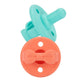 Sweetie Soother™ - Pacifier 2-Pack Pacifiers & Loveys Itzy Ritzy Aquamarine and Peach Bows