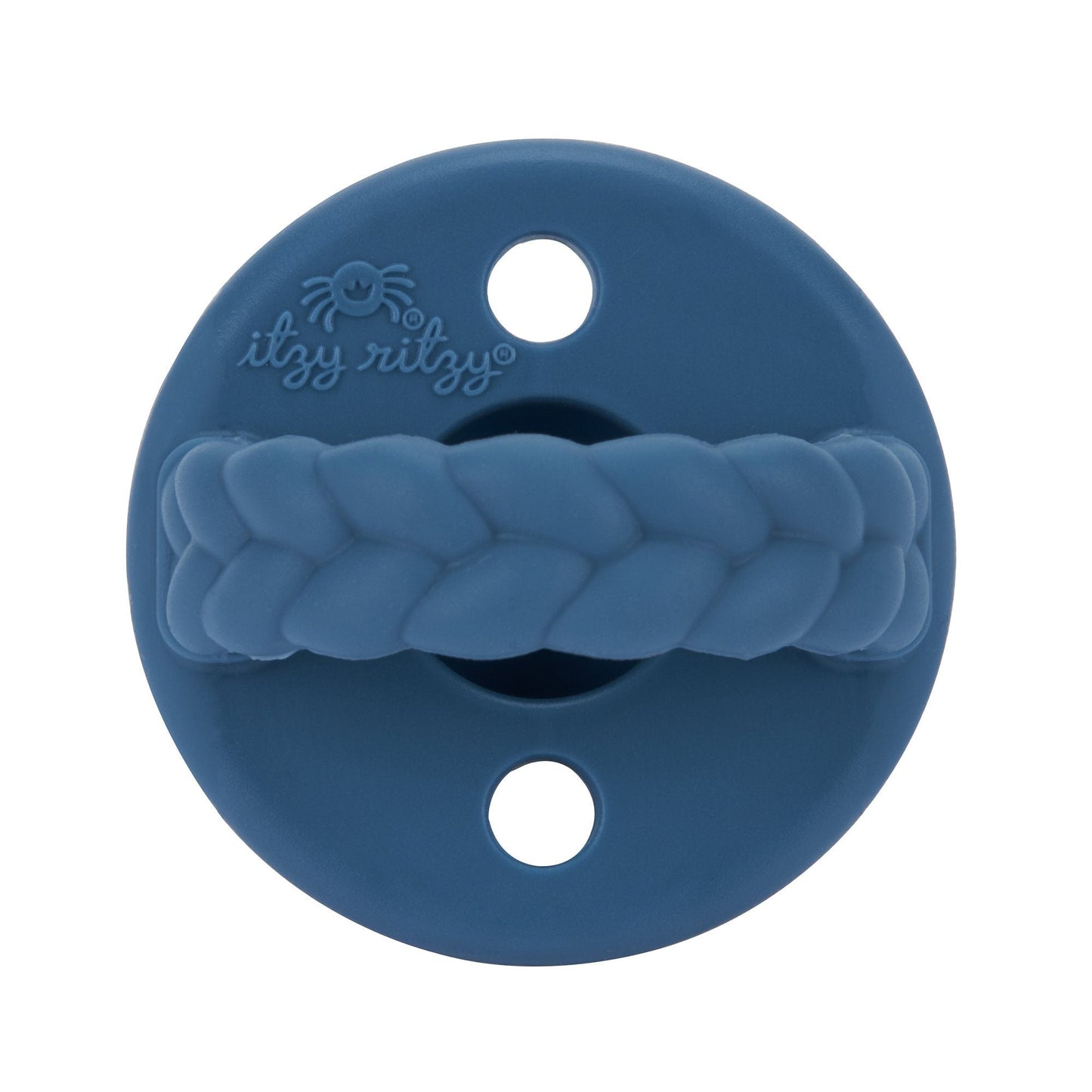 Sweetie Soother™ - Pacifier 2-Pack Pacifiers & Loveys Itzy Ritzy Deep Sea and Denim Braids 