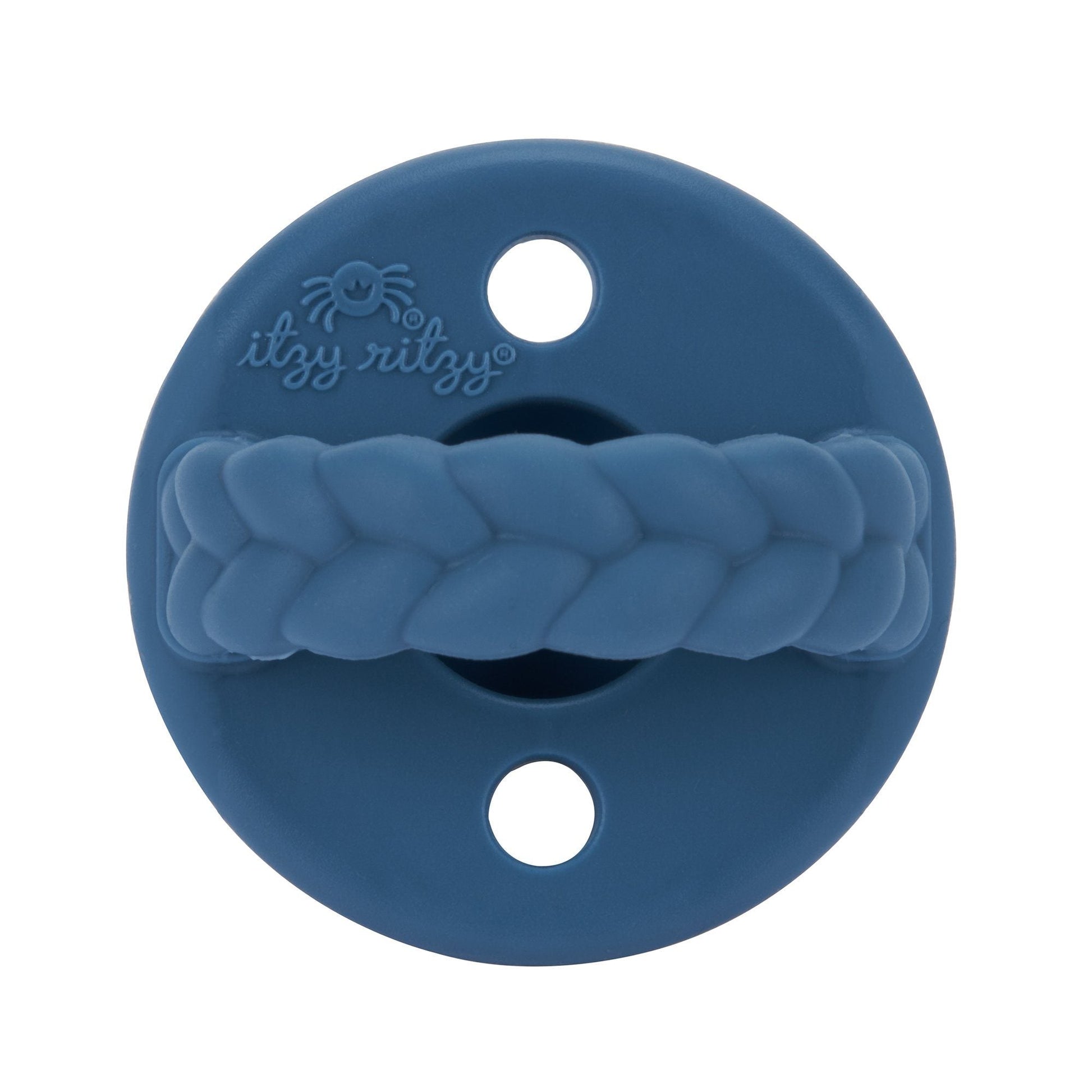 Sweetie Soother™ - Pacifier 2-Pack Pacifiers & Loveys Itzy Ritzy Deep Sea and Denim Braids