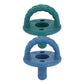 Sweetie Soother™ - Pacifier 2-Pack Pacifiers & Loveys Itzy Ritzy Deep Sea and Denim Braids