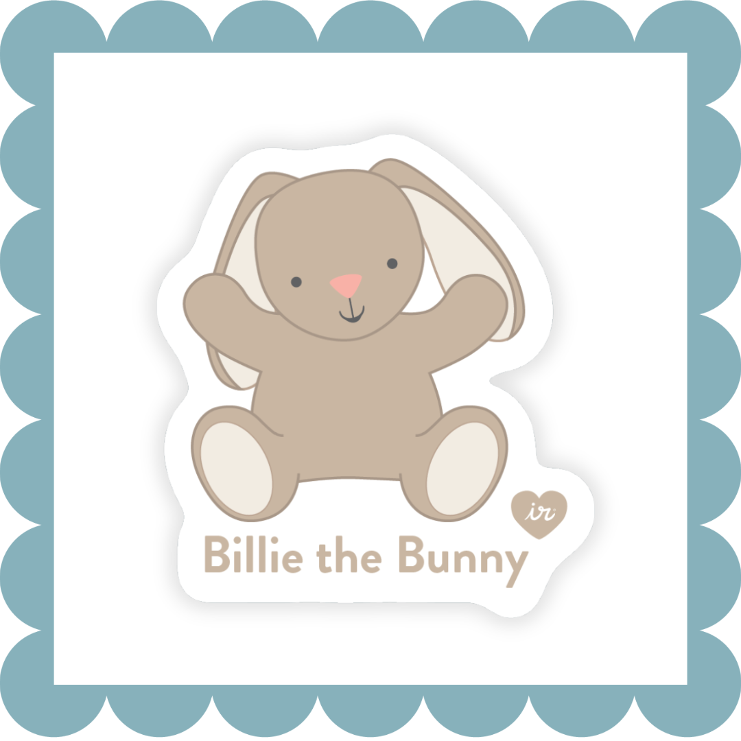 Billie the Bunny Sticker