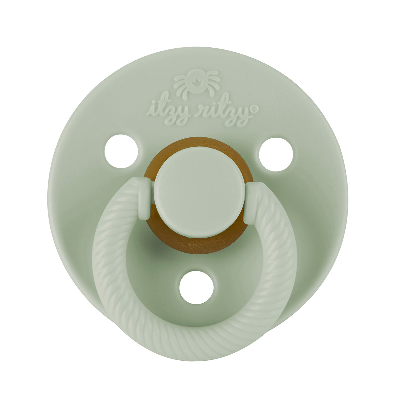 Itzy Soother™ Natural Rubber Pacifier - 6-18M Succulent & Agave