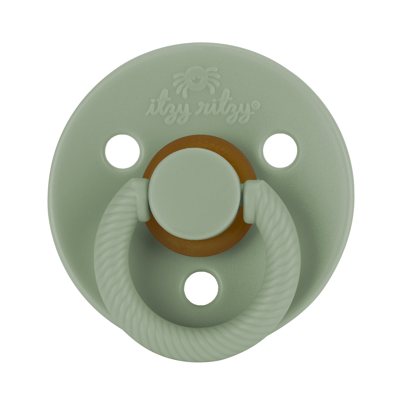 Itzy Soother™ Natural Rubber Pacifier - 6-18M Succulent & Agave