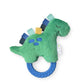 Cyber Ritzy Rattle Pal™ Plush Rattle with Teether Toys, Gyms & Tummy Time Itzy Ritzy® Dino