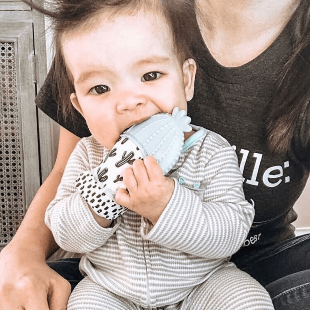 Itzy Mitt™ Teething Mitts Teething Mitt ItzyRitzy - Cactus