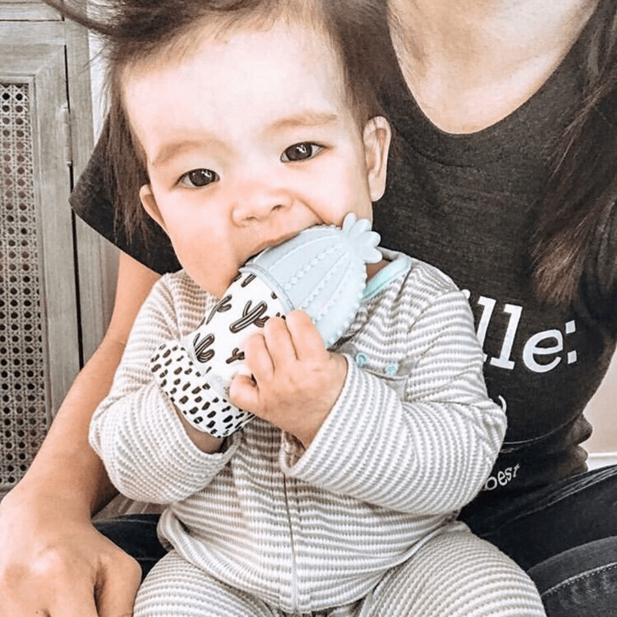 Itzy Mitt™ Teething Mitts Teething Mitt ItzyRitzy Cactus Mitt