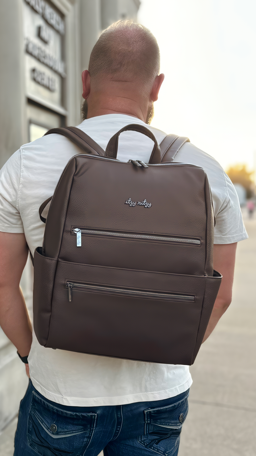 Best Leather Diaper Bag Backpack