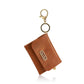 Itzy Mini Wallet™ Card Holder and Key Chain Charm Diaper Bag Accessory Itzy Ritzy Cognac